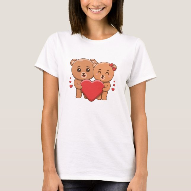 Camiseta Romantic Valentine’s Day Quote T-Shirt (Anverso)