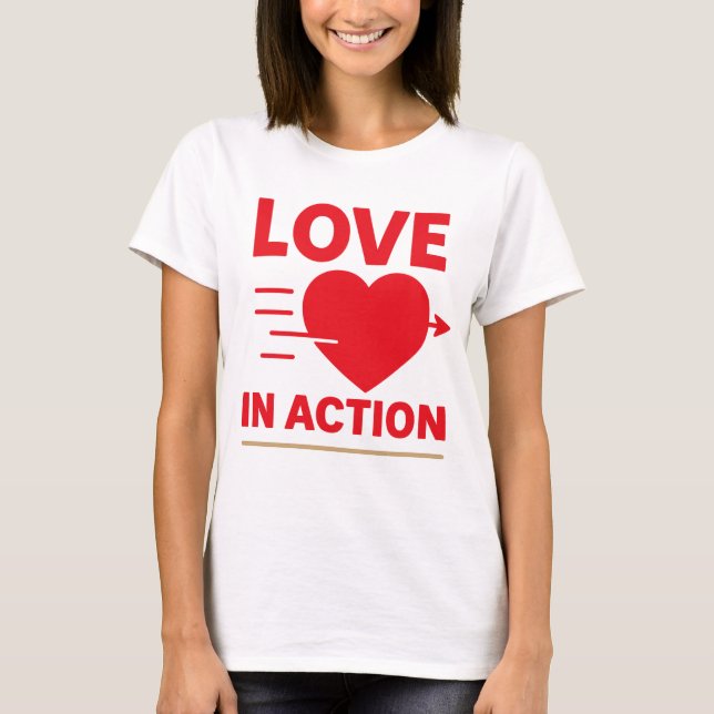 Camiseta Romantic Valentine’s Day T-Shirt (Anverso)