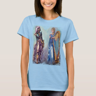 Camiseta romántica