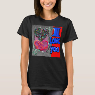 Camiseta Romántica Corazón 'Te Amo' | Clásica para