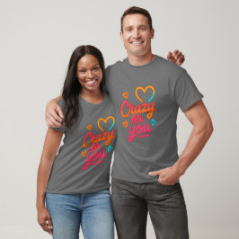 Camiseta Romántica del Día de San Valentín