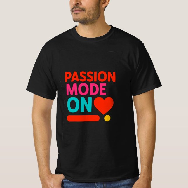 Camiseta Romántica del Día de San Valentín (Anverso)