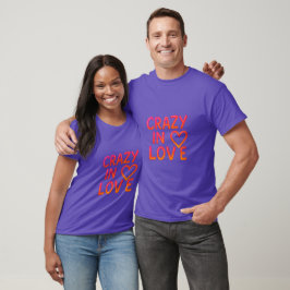 Camiseta Romántica del Día de San Valentín