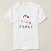 Camiseta Romántica para Romeo Divertida