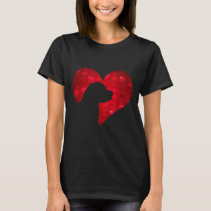 Camiseta Romántico Me Encanta Mi Regalo De Perro Rottweiler