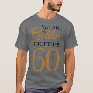 Camiseta Romántico para parejas - 60° Aniversario Boda