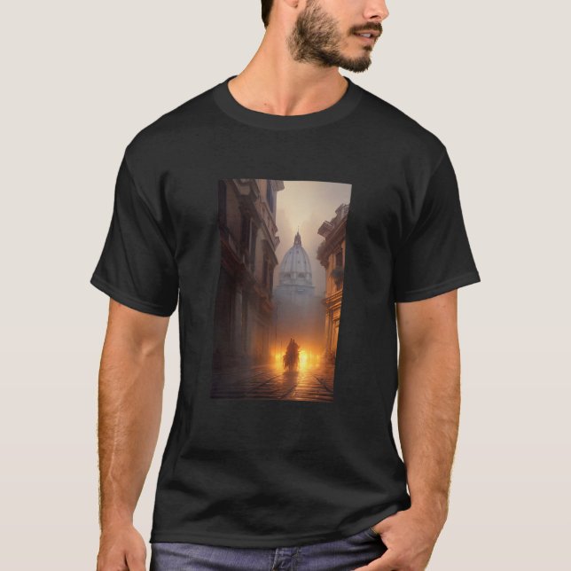 Camiseta Rome Dark Academia Fantasy Gothic (Anverso)