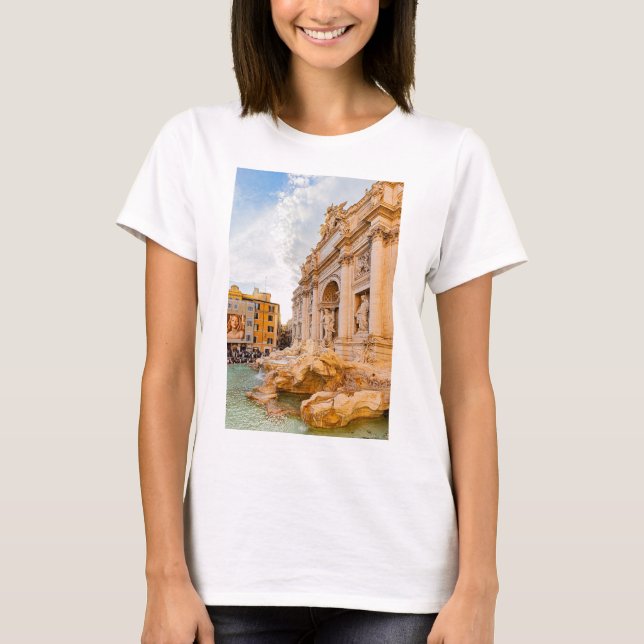 Camiseta Rome Fontaine de Trevi (Anverso)