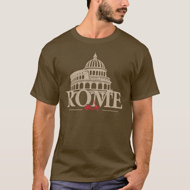 Camiseta Rome Italy Europe (Anverso)