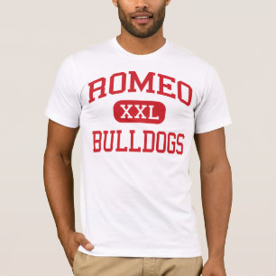Camiseta Romeo - bulldoges - High School secundaria - Romeo
