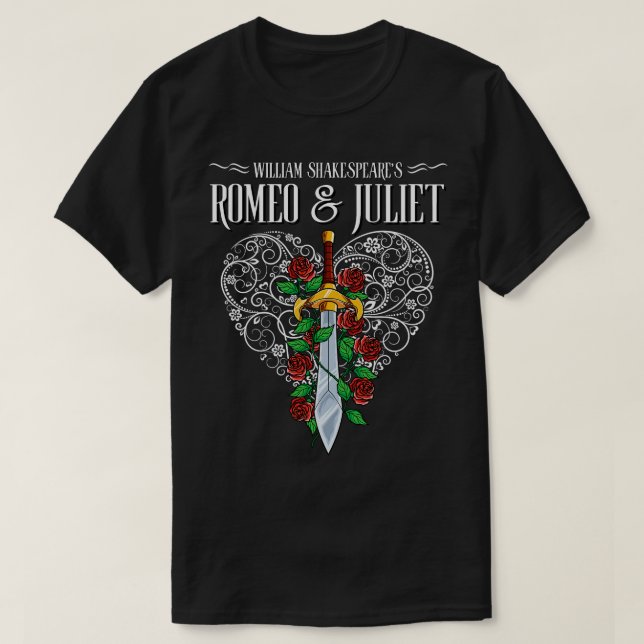Camiseta Romeo Juliet (Diseño del anverso)