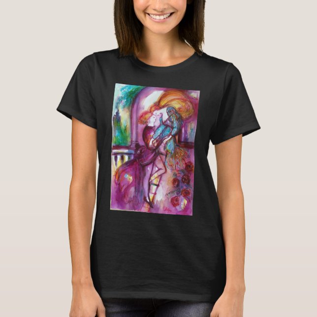 Camiseta ROMEO Y JULIET Romántico Día de San Valentín (Anverso)