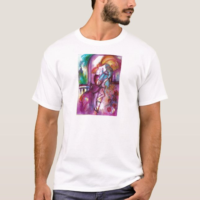 Camiseta ROMEO Y JULIET Romántico Día de San Valentín (Anverso)