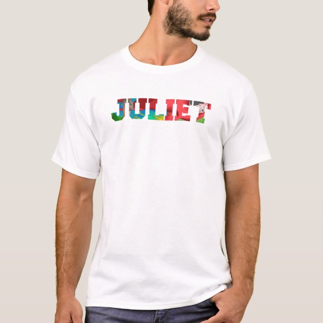 Camiseta Romeo y pareja Julieta (Anverso)