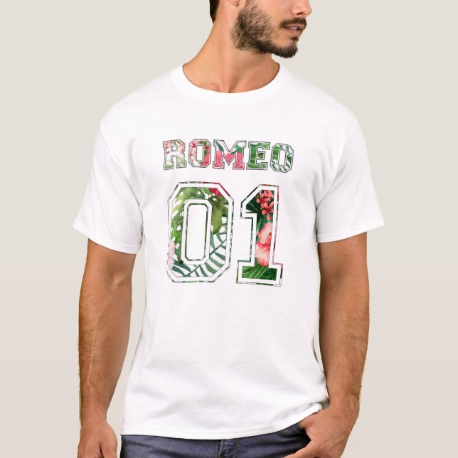 Camiseta Romeo y pareja Julieta (Anverso)