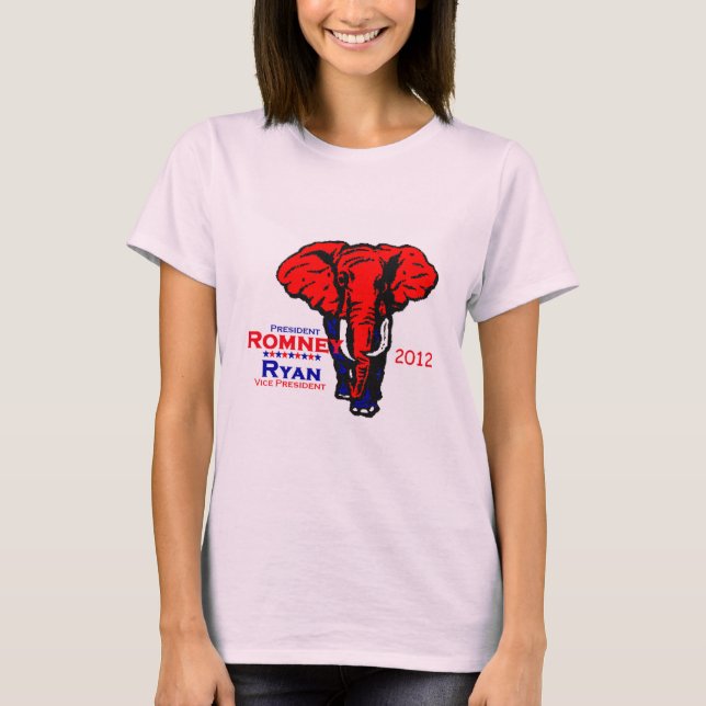 Camiseta Romney Ryan (Anverso)