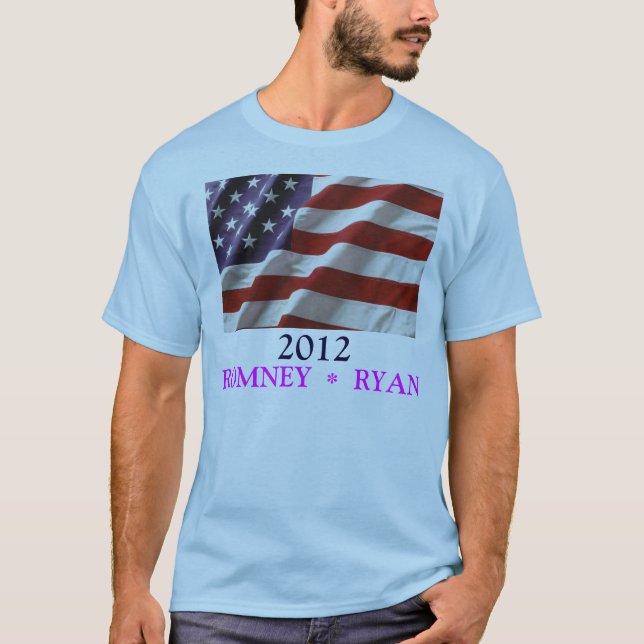 CAMISETA ROMNEY RYAN 2012 (Anverso)