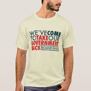 Camiseta Romney-Ryan retira al gobierno