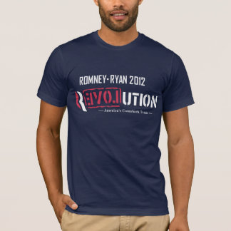 Camiseta Romney Ryan Revolution