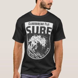Camiseta Rompa de nubes isla Tavarua Fiyi Surf Souvenir