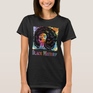 Camiseta Rompe el Sesgo Pretty Black History