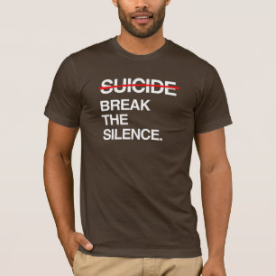 CAMISETA ROMPE EL SILENCIO SOBRE EL SUICIDIO