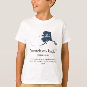 Camiseta Rompe mi espalda el unísono de los niños en crucer