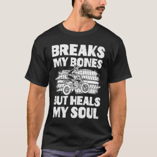 Camiseta Rompe mis huesos pero cura mi moto de moto de suci