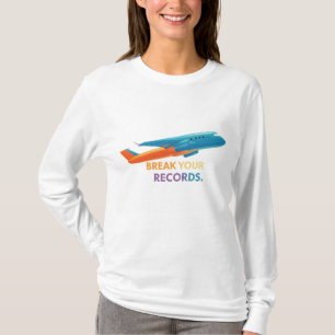 Camiseta "Rompe tus registros"