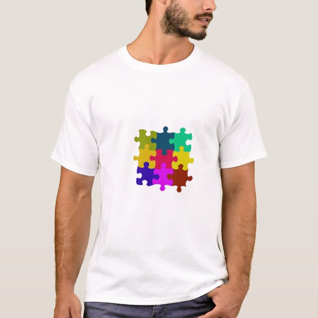 Camiseta Rompecabezas (Anverso)