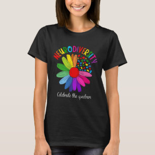 Camiseta Rompecabezas Abrazo de girasol Neurodiversidad Esp