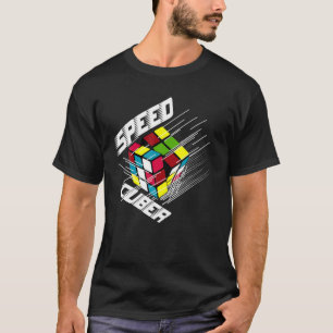 Camiseta Rompecabezas Competitivo Cubo De Velocidad De Cube