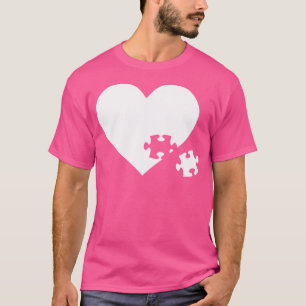 Camiseta Rompecabezas Corazón