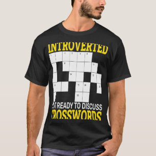 Camiseta rompecabezas cruzado introducido pero listo para d