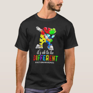 Camiseta Rompecabezas de aceptación de la conciencia del au