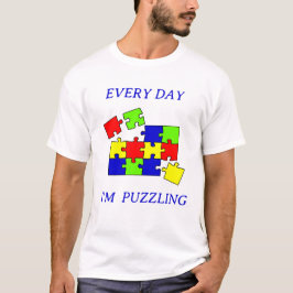 Camiseta Rompecabezas de aceptación del autismo Día de conc