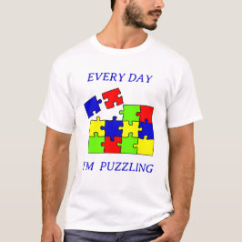Camiseta Rompecabezas de aceptación del autismo Día de conc