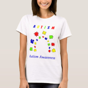 Camiseta Rompecabezas de aceptación del autismo Día de conc