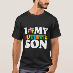 Camiseta Rompecabezas de amor por mi hijo autista Autismo h