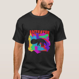 Camiseta Rompecabezas de Anteater Animal Mosaik