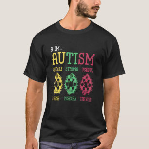 Camiseta Rompecabezas de Conciencia del Autismo Tabla Perió