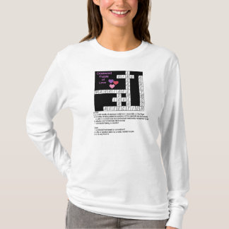 Camiseta Rompecabezas de crucería de amor Hoodie