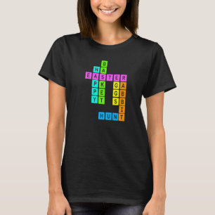 Camiseta Rompecabezas de cruz de la Semana Santa