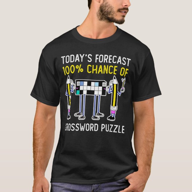 Camiseta Rompecabezas de cruz divertidos rompecabezas rompe (Anverso)