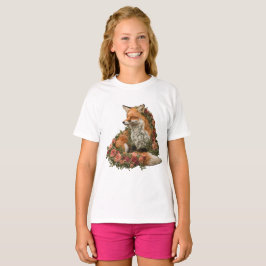 Camiseta Rompecabezas de Fox Forestal
