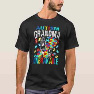Camiseta Rompecabezas de la abuela del autismo Conciencia d