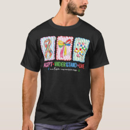 Camiseta Rompecabezas de la cinta de Conciencia del Autismo