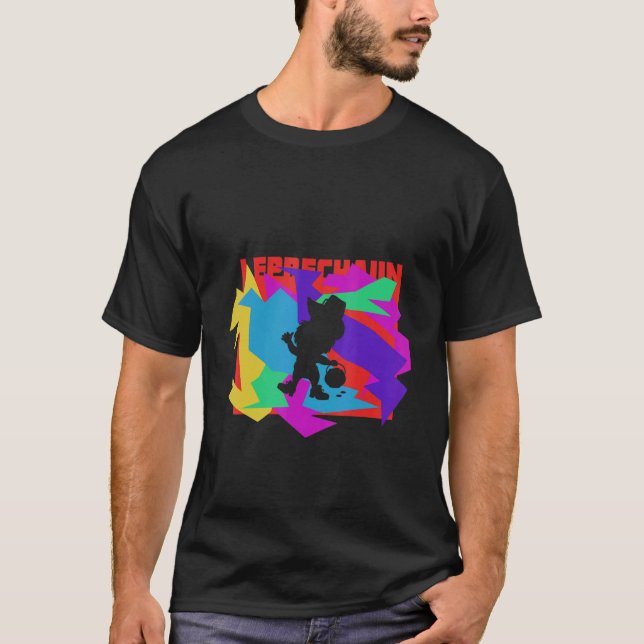 Camiseta Rompecabezas de Leprechaun Animal Mosaik (Anverso)