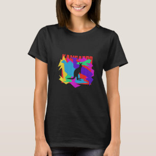 Camiseta Rompecabezas de los animales canguros