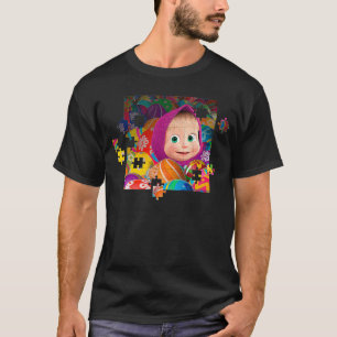 Camiseta Rompecabezas de Masha